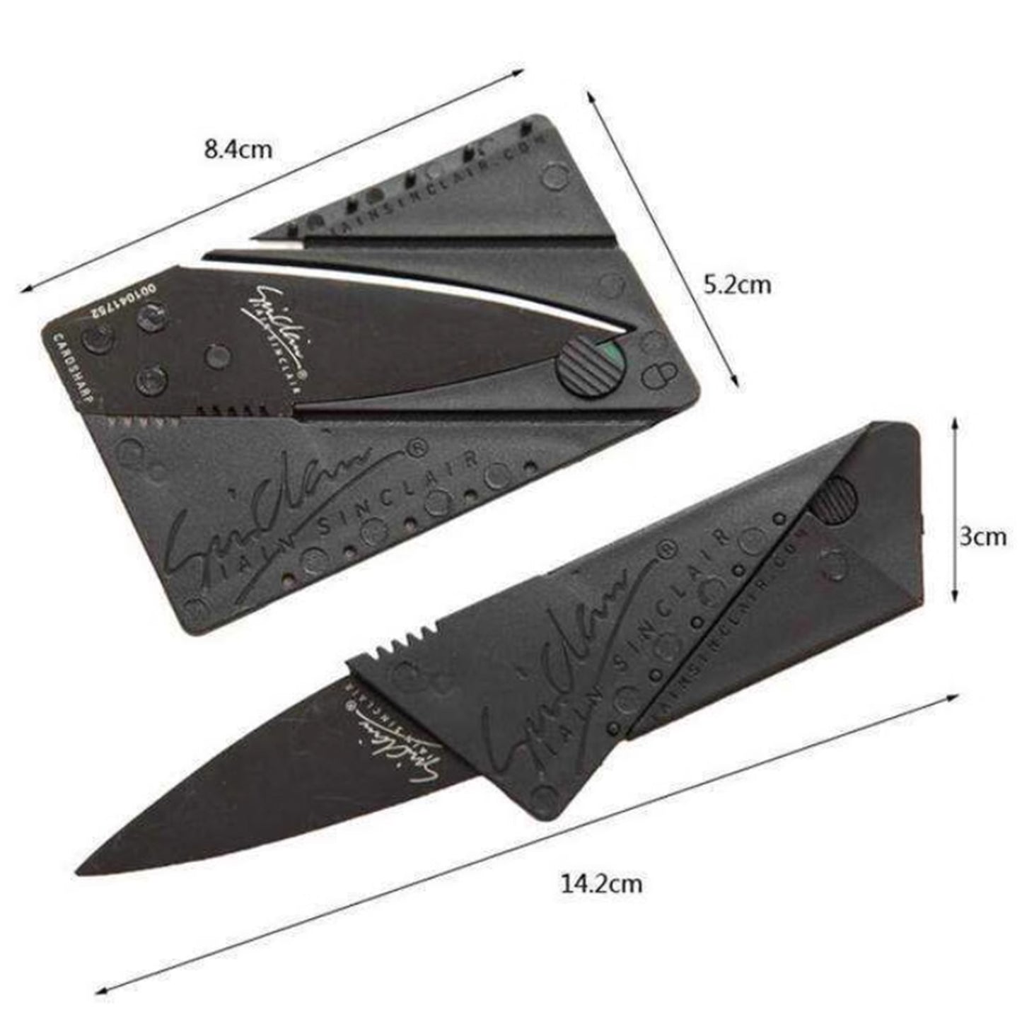 Viral Credit Card Folding Knife, Ultra-Thin Card Knife, Outdoor Tool Card