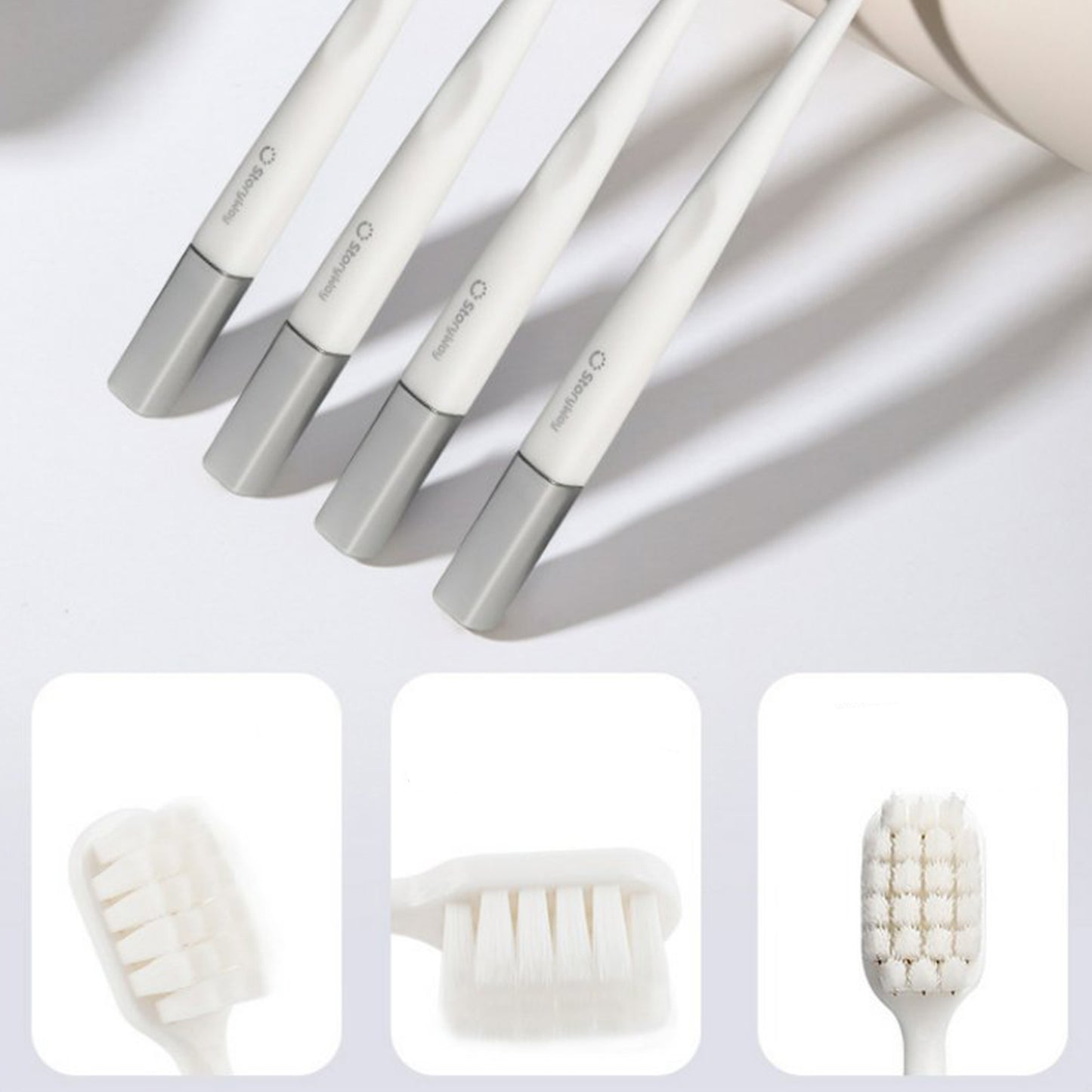 High-End Adult Wide-Head High-Density Soft Bristle Toothbrush, Medical-Grade Gum Care